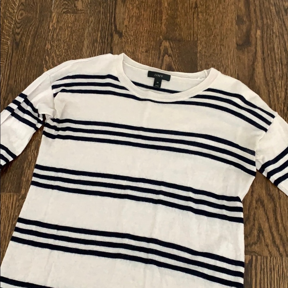J.Crew striped sweater XS